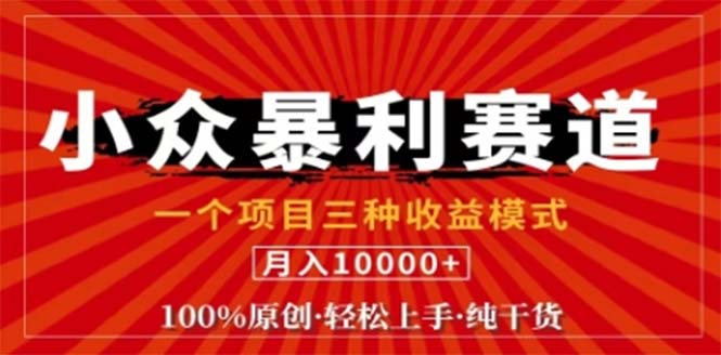 【8373期】视频号最新爆火赛道，三种可收益模式，0粉新号条条原创条条热门 日入1000+