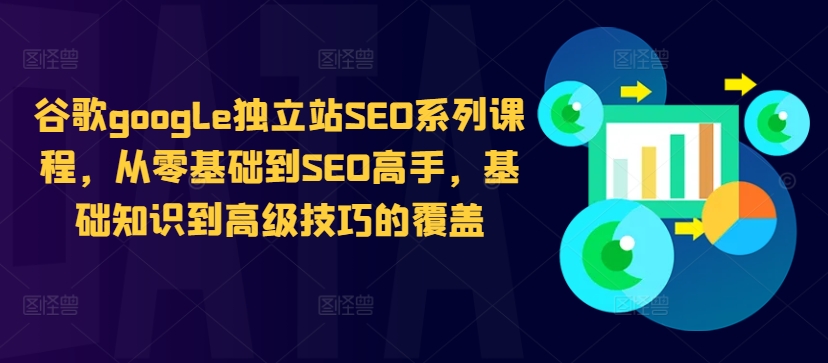 【第8421期】谷歌google独立站SEO系列课程，从零基础到SEO高手，基础知识到高级技巧的覆盖插图