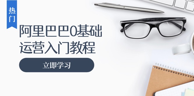 【8601期】阿里巴巴运营零基础入门教程：涵盖开店、运营、推广，快速成为电商高手