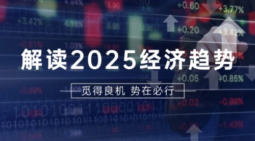 【8655期】解读2025经济趋势、美股、A港股等资产前景判断，助您抢先布局未来投资