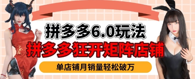 【第8972期】拼多多虚拟商品暴利6.0玩法，轻松实现月入过W插图